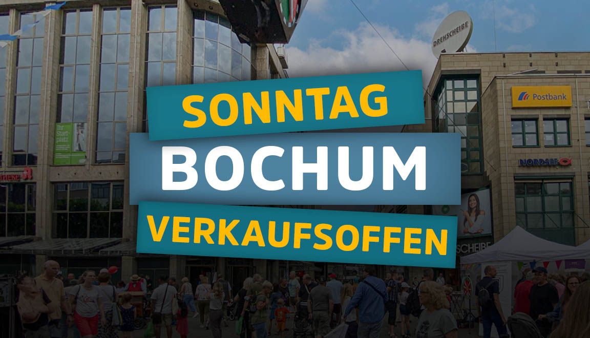 BOCHUM \u27a4 Verkaufsoffener Sonntag in der Innenstadt