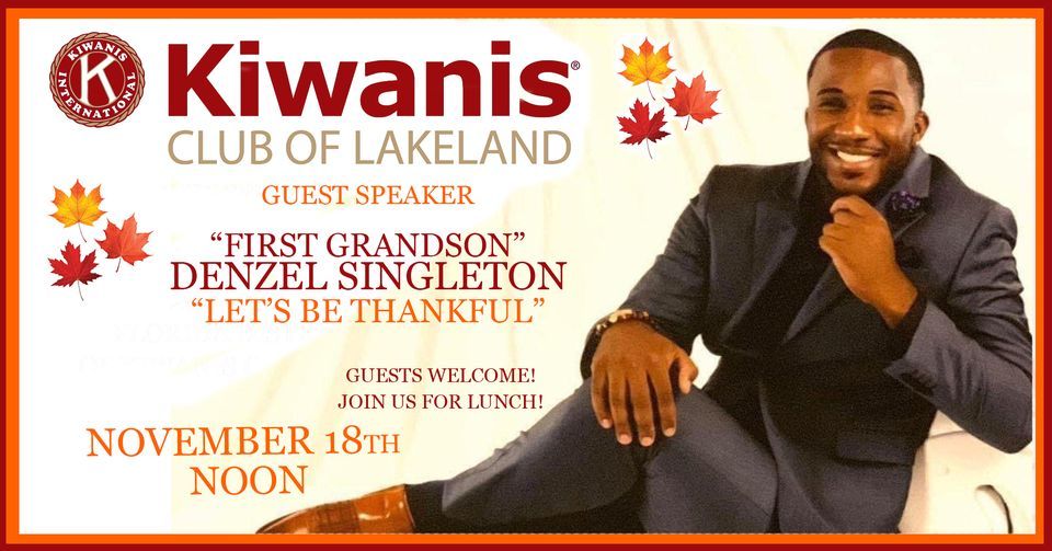 Denzel Singleton - Let's Be Thankful!