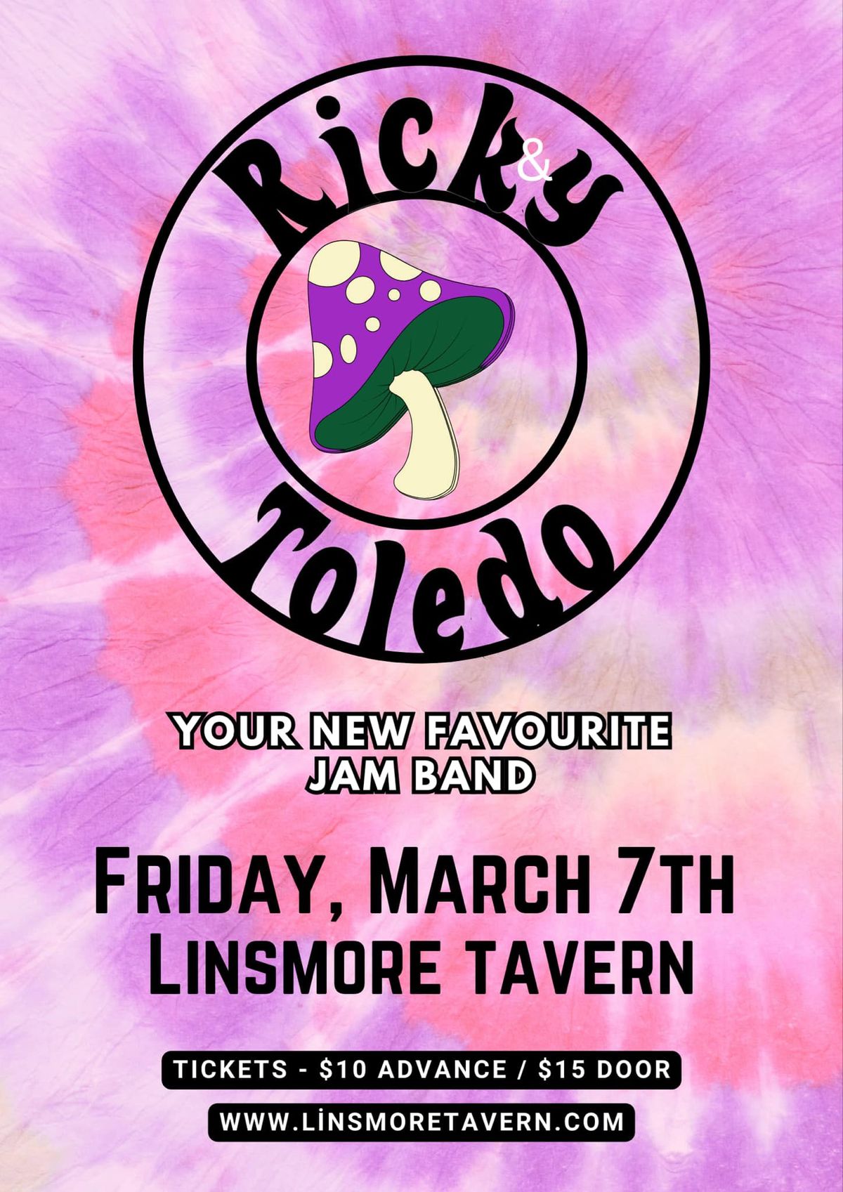 Your New Favourite Jam Band \u2013 Ricky Toledo Live at the Linsmore Tavern!