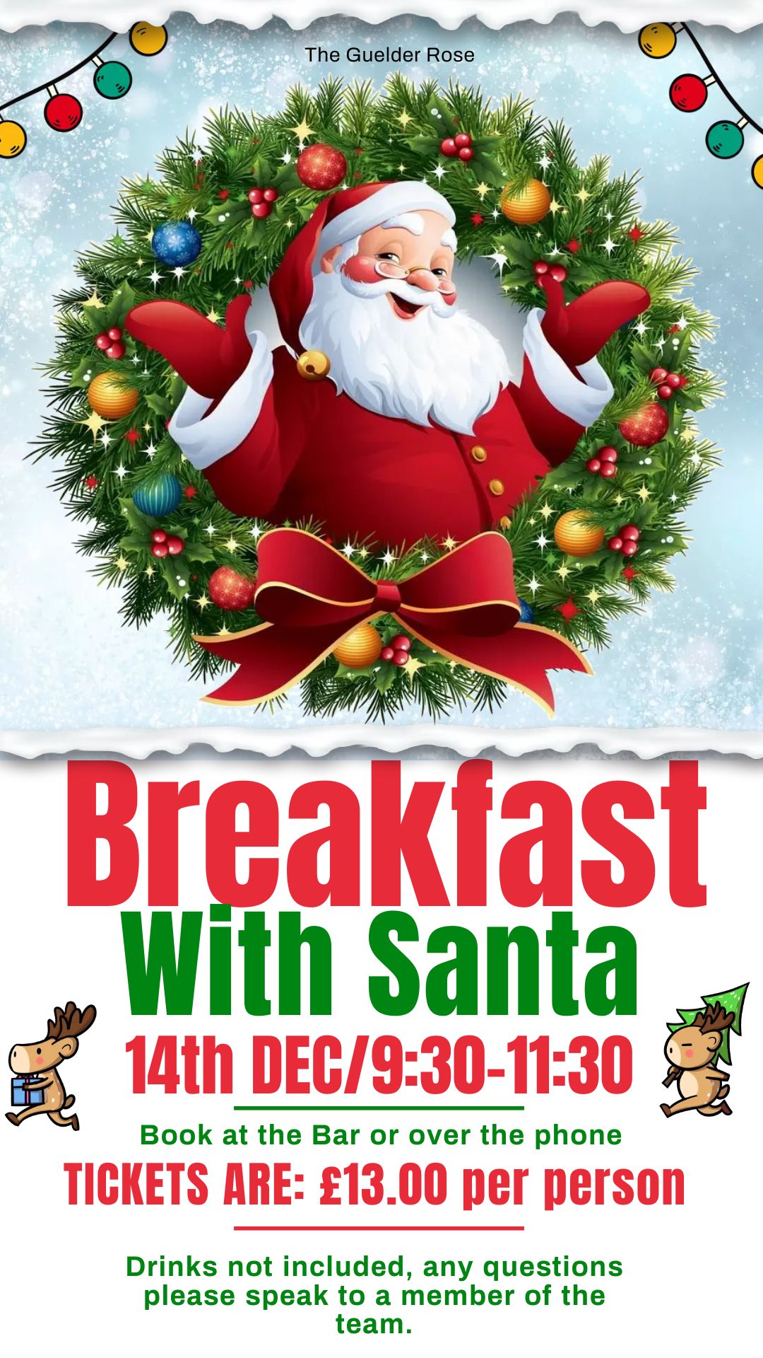 Breakfast With Santa 