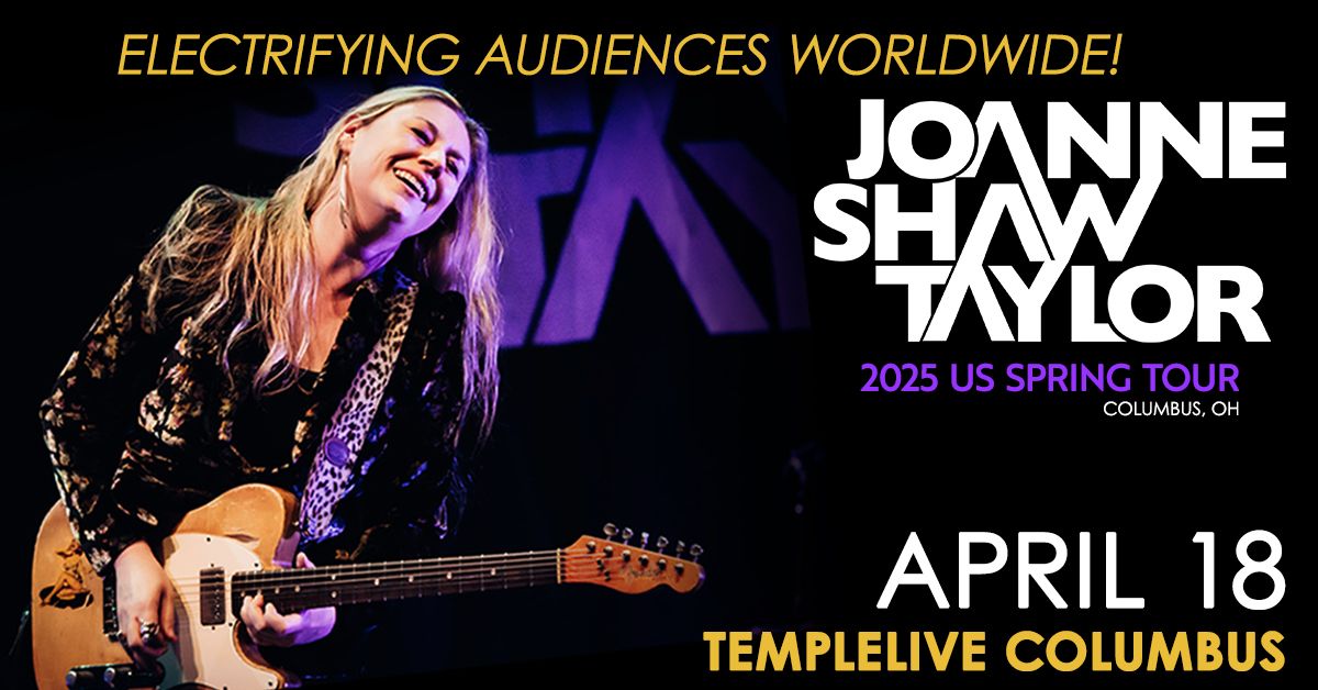 Joanne Shaw Taylor - Live in Columbus, OH on April 18th, 2025