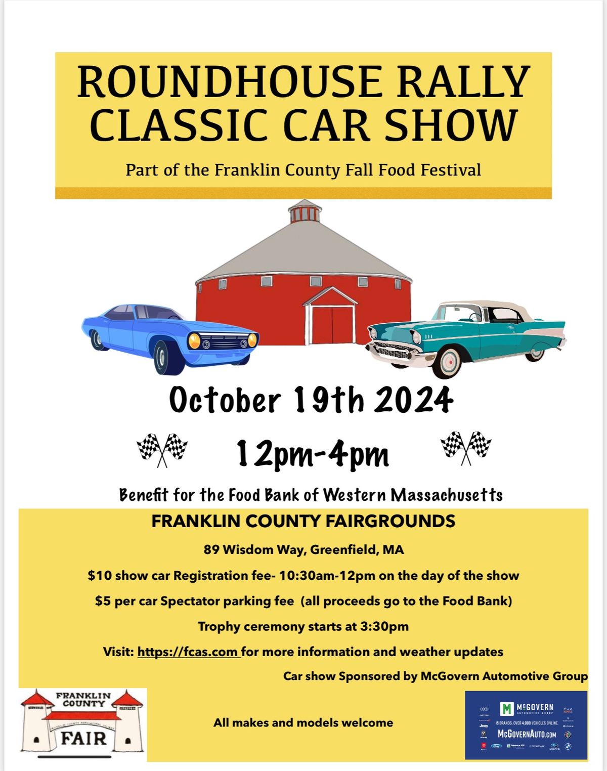 Roundhouse Rally Classic Car Show