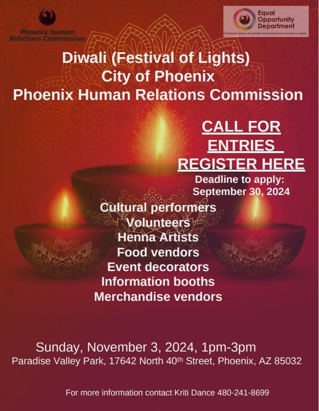 City of Phoenix: Diwali 2024