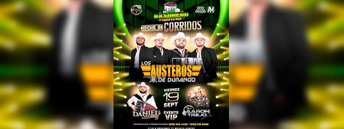 LOS AUSTEROS DE DURANGO, DANIEL VILLARREAL & MAS