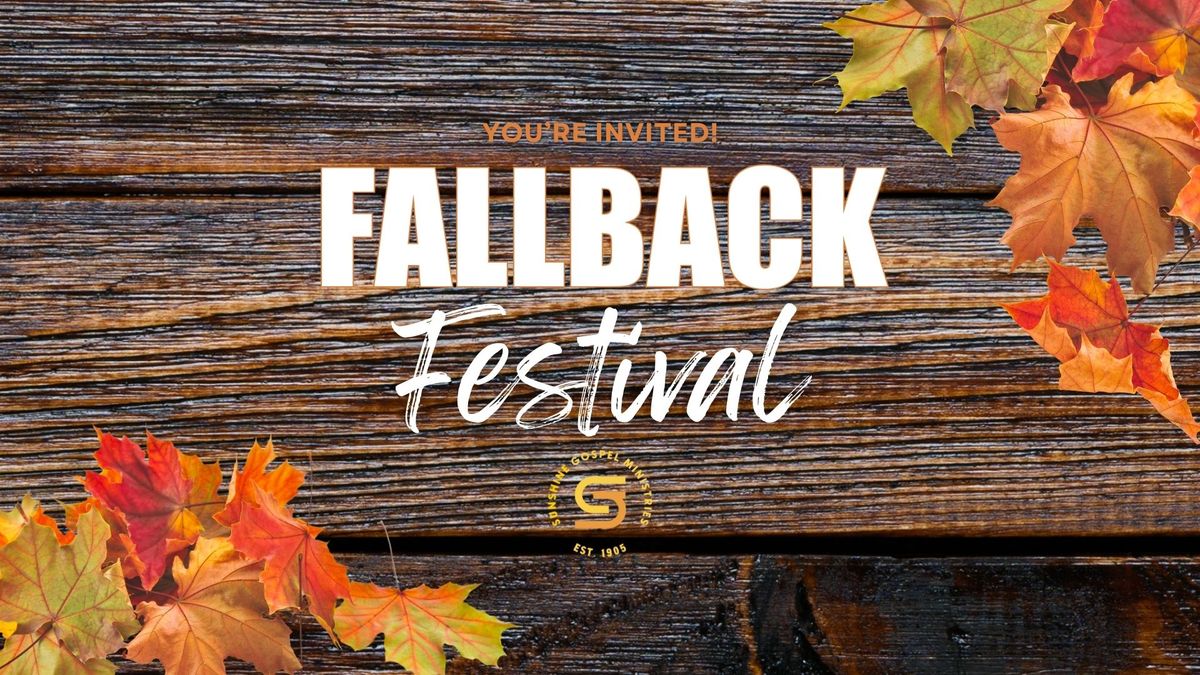 The FallBack Fest: An Open House & Festival