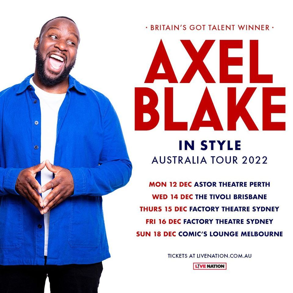 Axel Blake - 'In Style' - PERTH