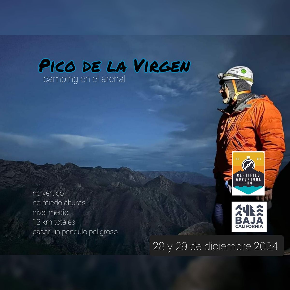 PICO DE LA VIRGEN (modo camping) 