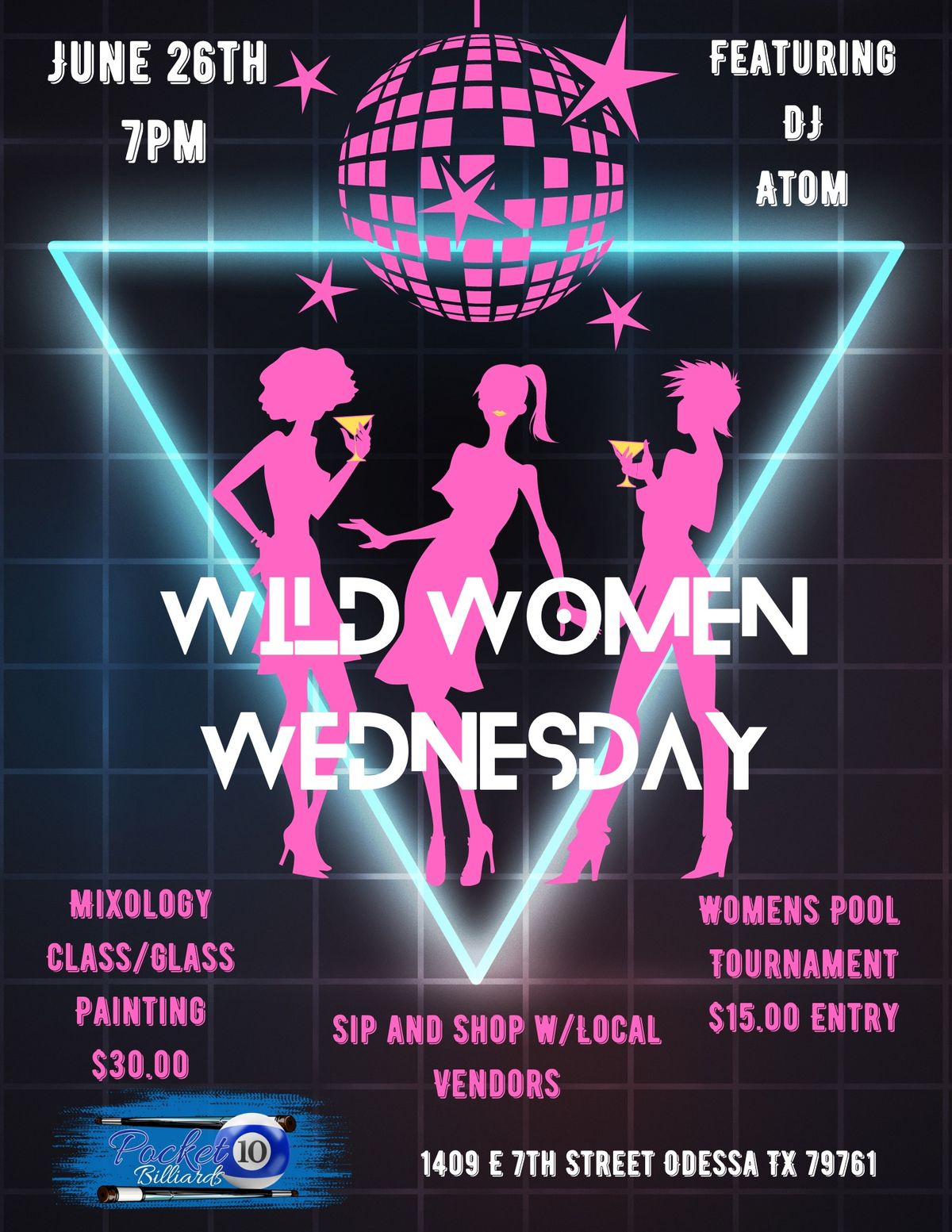 Wild Women Wednesday @ Pocket 10