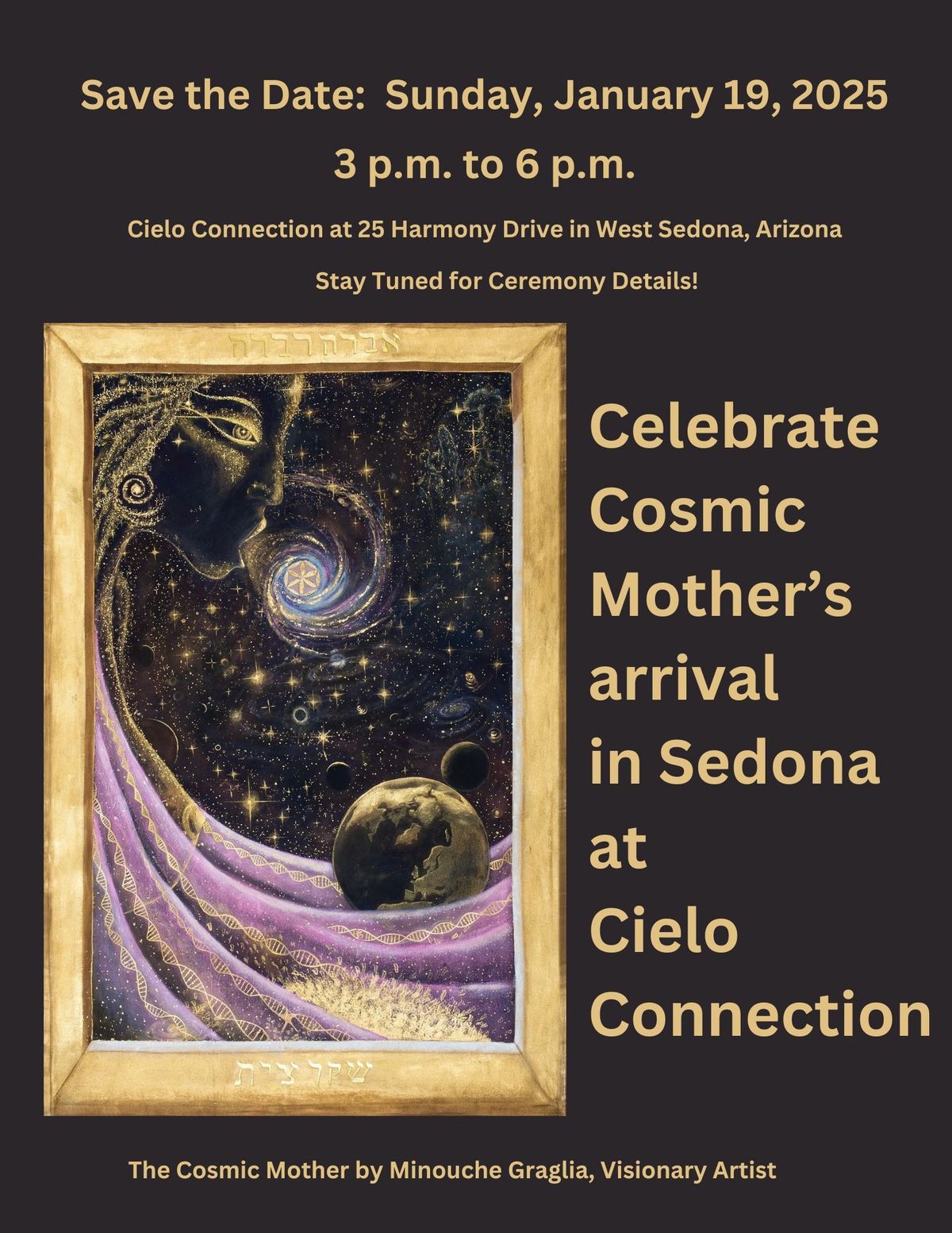 The Cosmic Mother Painting Portal Activation Ceremony