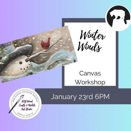 **SOLD OUT** Sip and Paint- Winter Winds at Baer City Winery