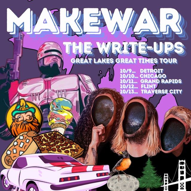 MakeWar (Fat Wreck Chords) & The Write-Ups in Traverse City