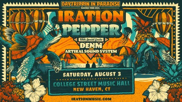 Iration and Pepper: Daytrippin in Paradise Tour at College Street Music Hall (New Haven)