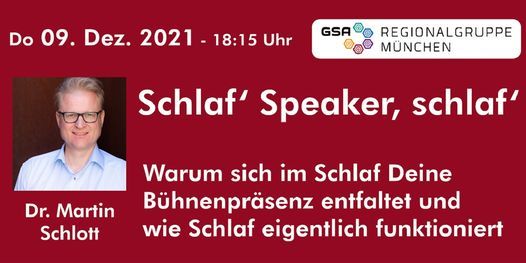 Workshop: Schlaf' Speaker schlaf'!