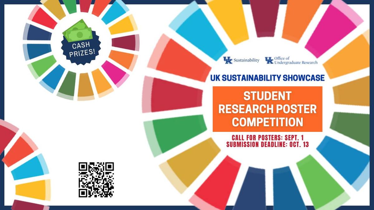 Sustainability Showcase + Poster Competition