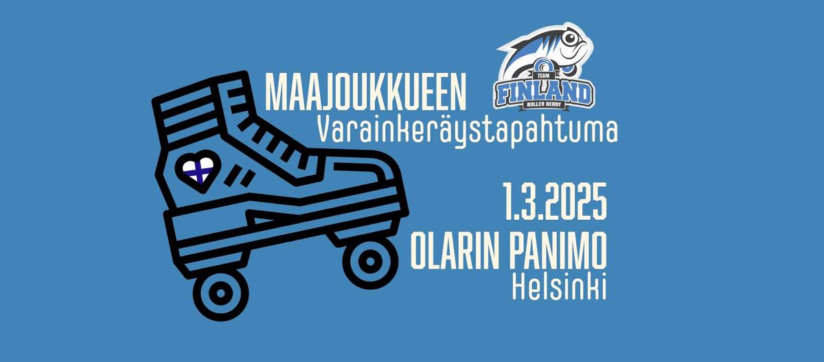 Roller Derby maajoukkeen varainker\u00e4ystapahtuma