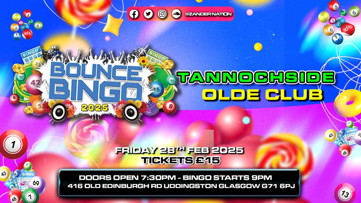 BOUNCE BINGO 2025 (Tannochside Olde Club)