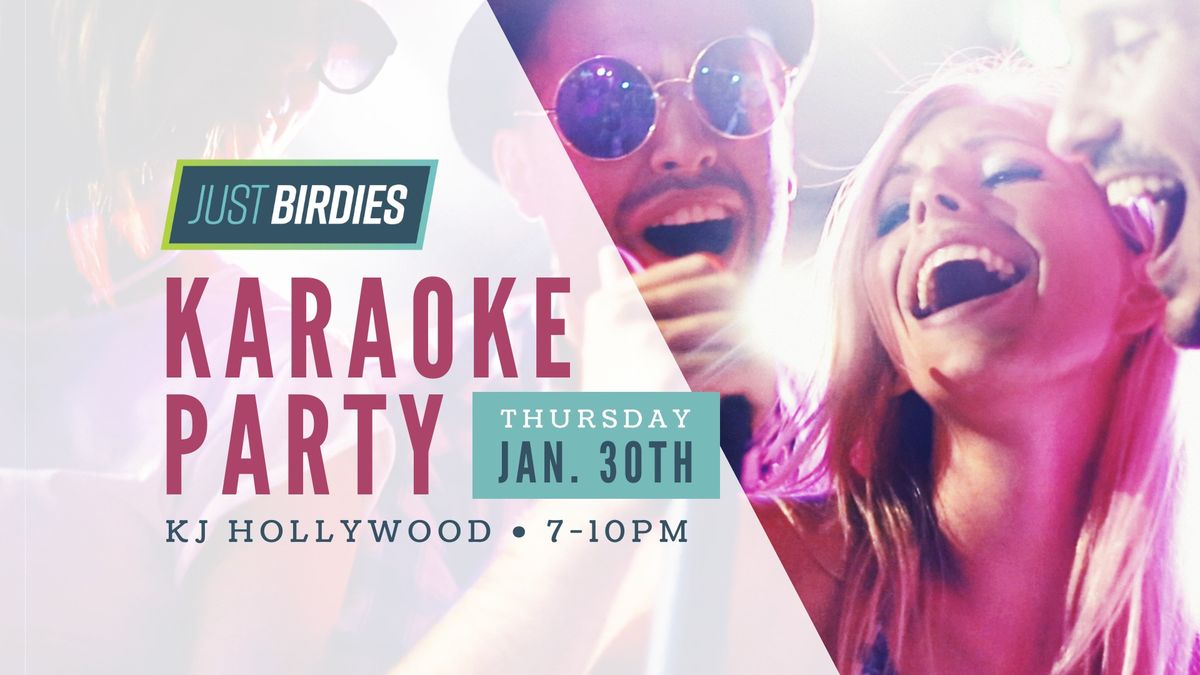 Karaoke Party at Birdies! \ud83c\udfb6