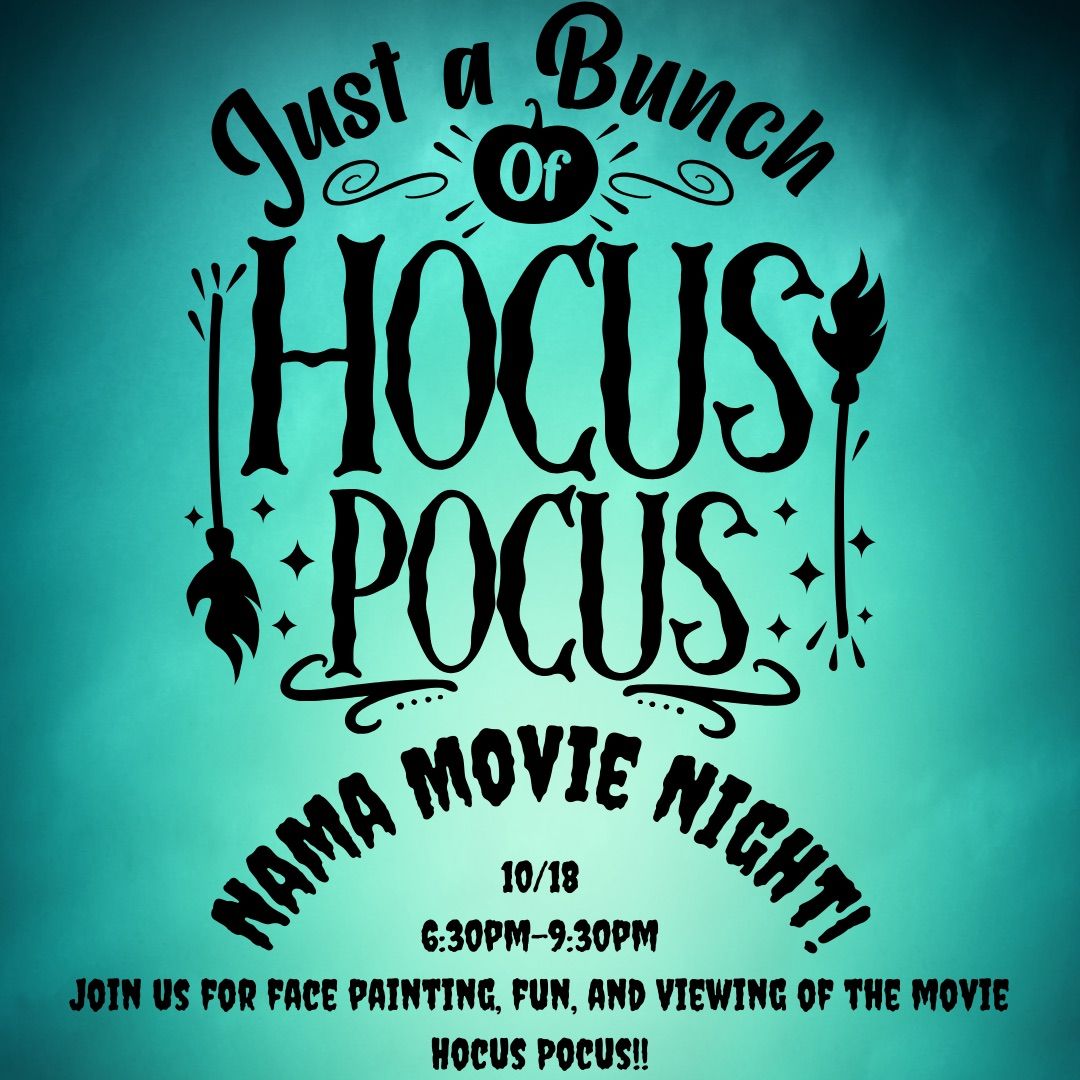 Hocus Pocus Movie Night!