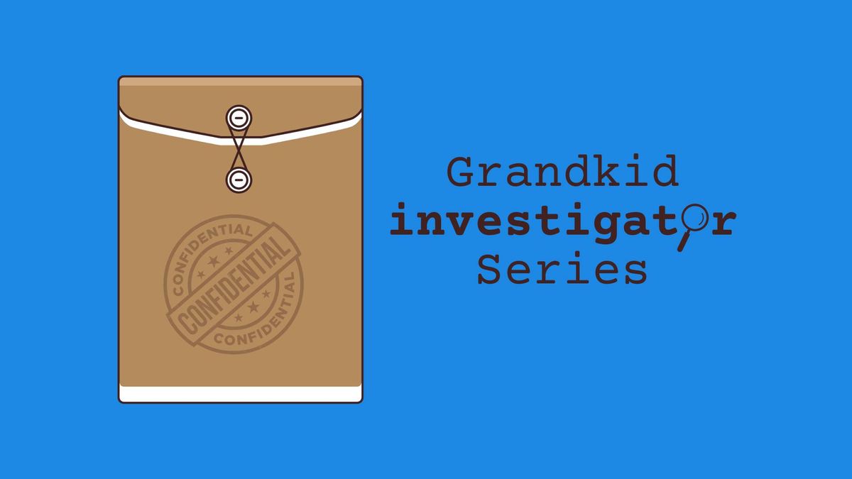 Grandkid Investigator Series - Mission 1