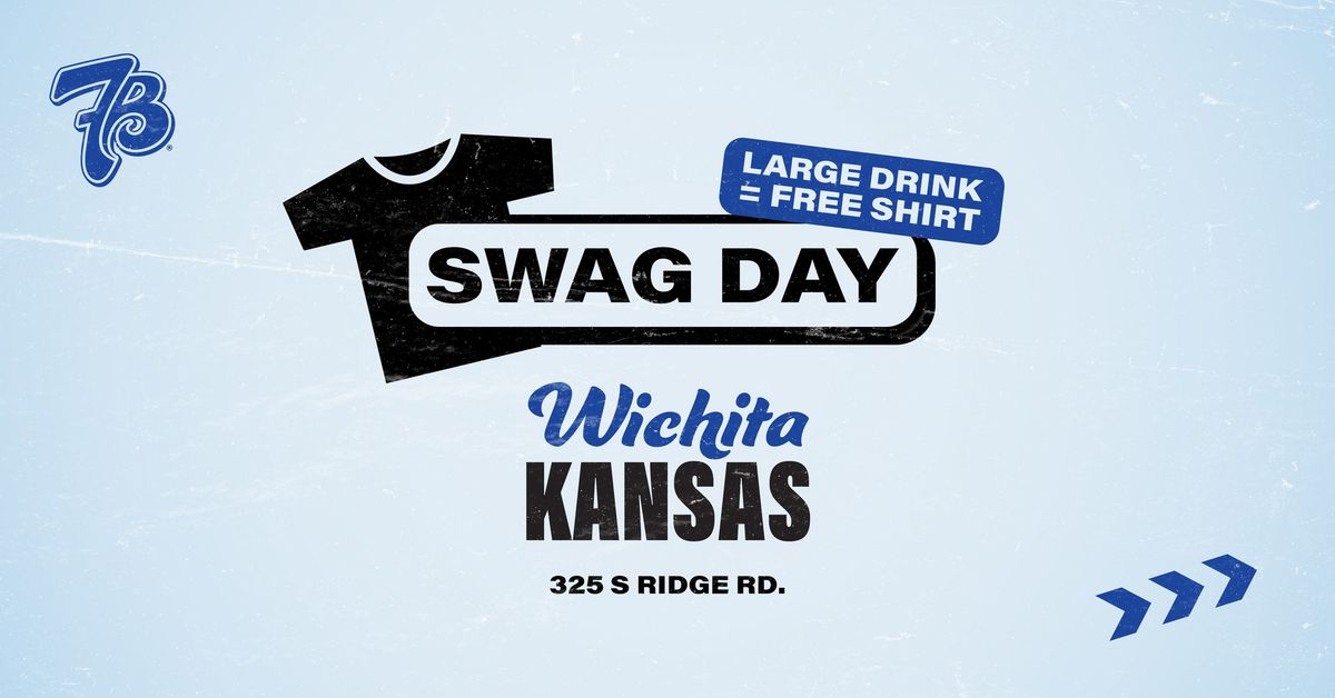 FREE SHIRTS | SWAG DAY | WICHITA, KS!!