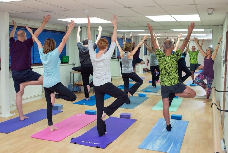 Chair exercise\/yoga Class