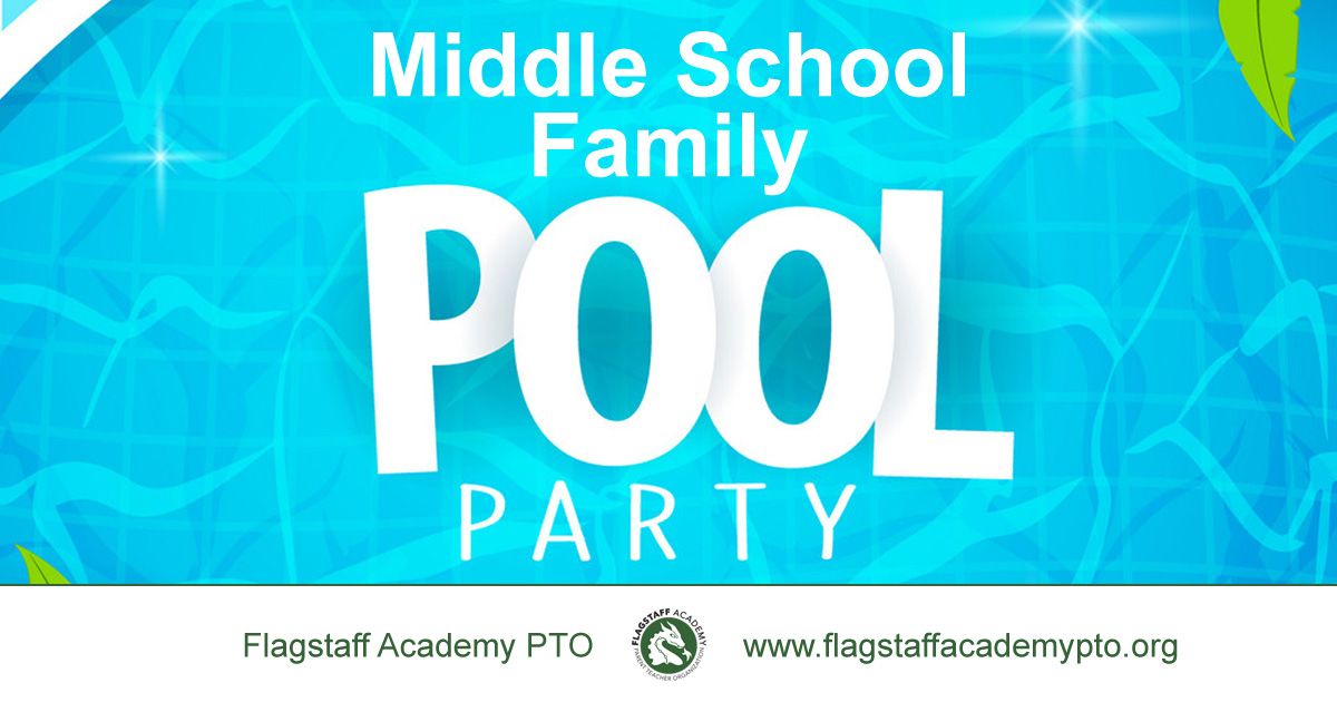 Middle School Family Pool Party