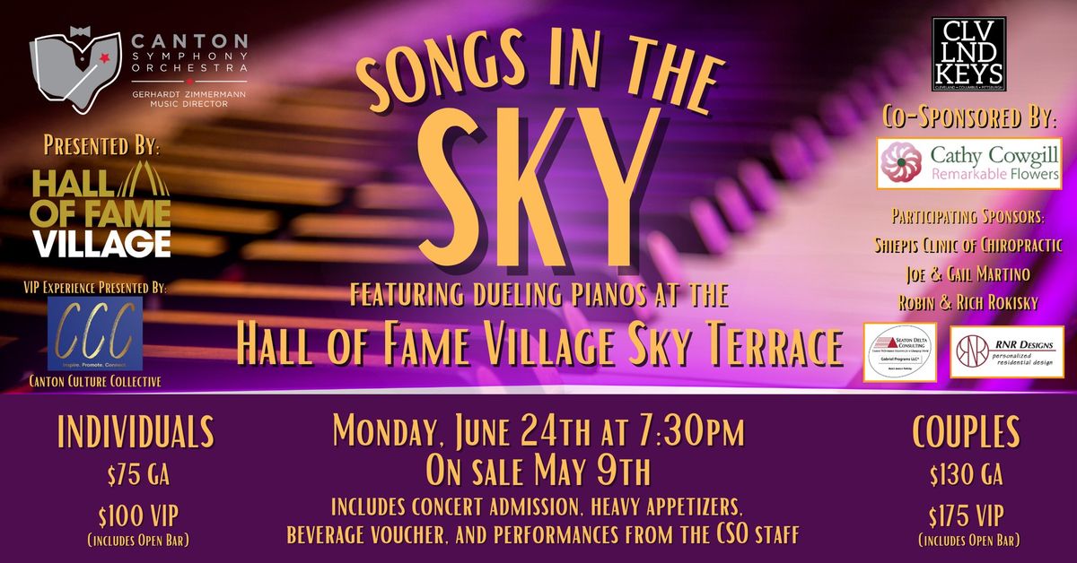 Songs in the Sky: A Fundraiser