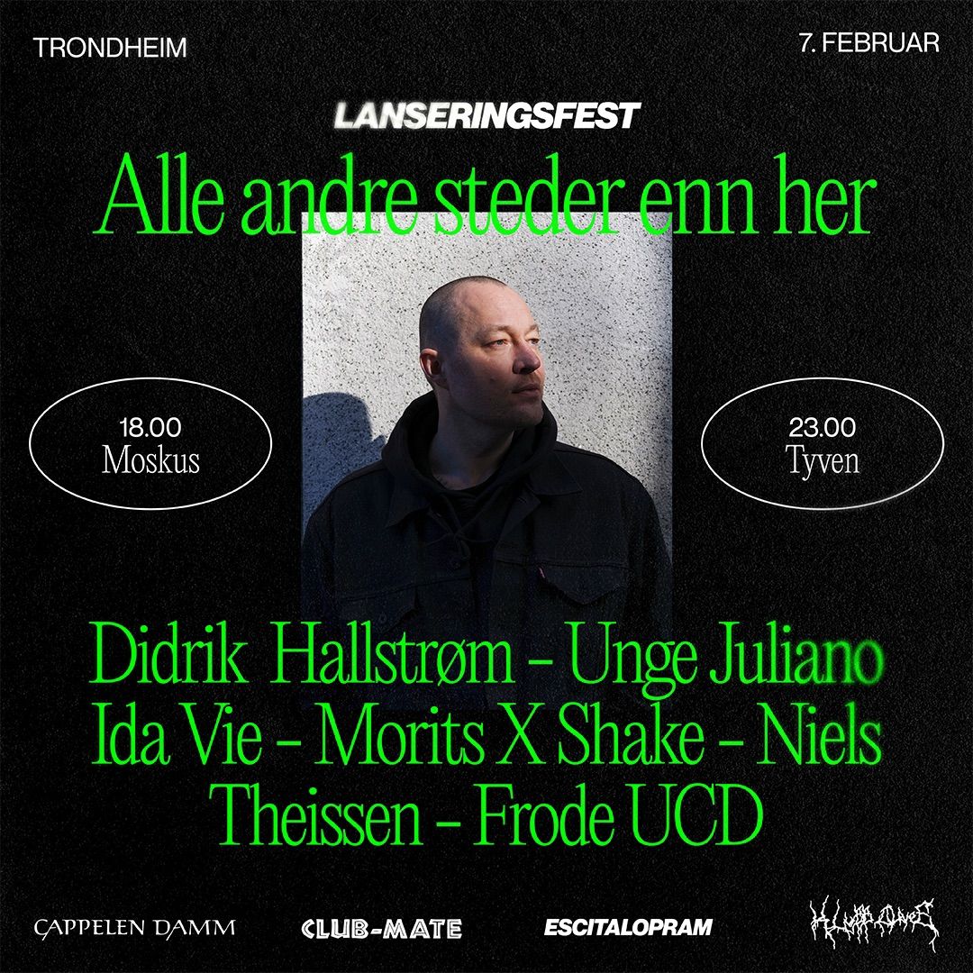 Alle andre steder enn her av Didrik Morits Hallstr\u00f8m - Lanseringsfest DEL 1