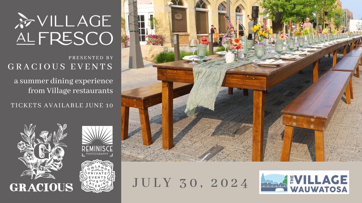 Village Al Fresco presented by Gracious Events