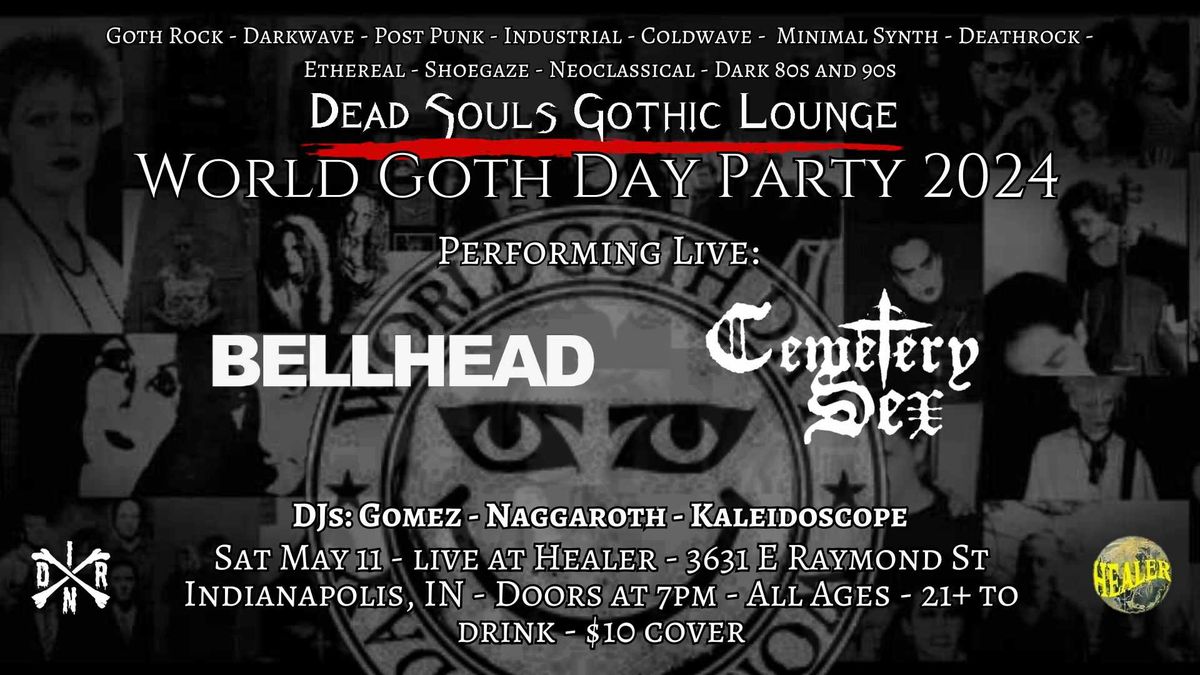 WORLD GOTH DAY PARTY 2024 x DEAD SOULS GOTHIC LOUNGE