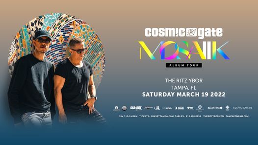 Cosmic Gate - MOSAIIK Album Tour 2022 - Tampa, FL