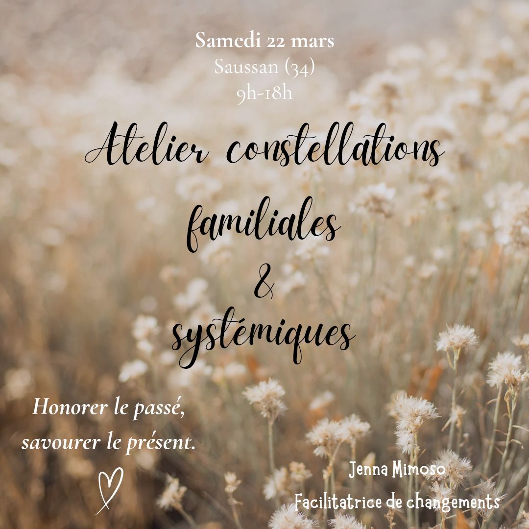 Atelier constellations familiales et syst\u00e9miques pr\u00e8s de Montpellier (34)