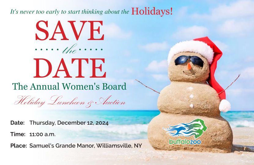 Buffalo Zoo Women's Board Annual Holiday Luncheon and Auction