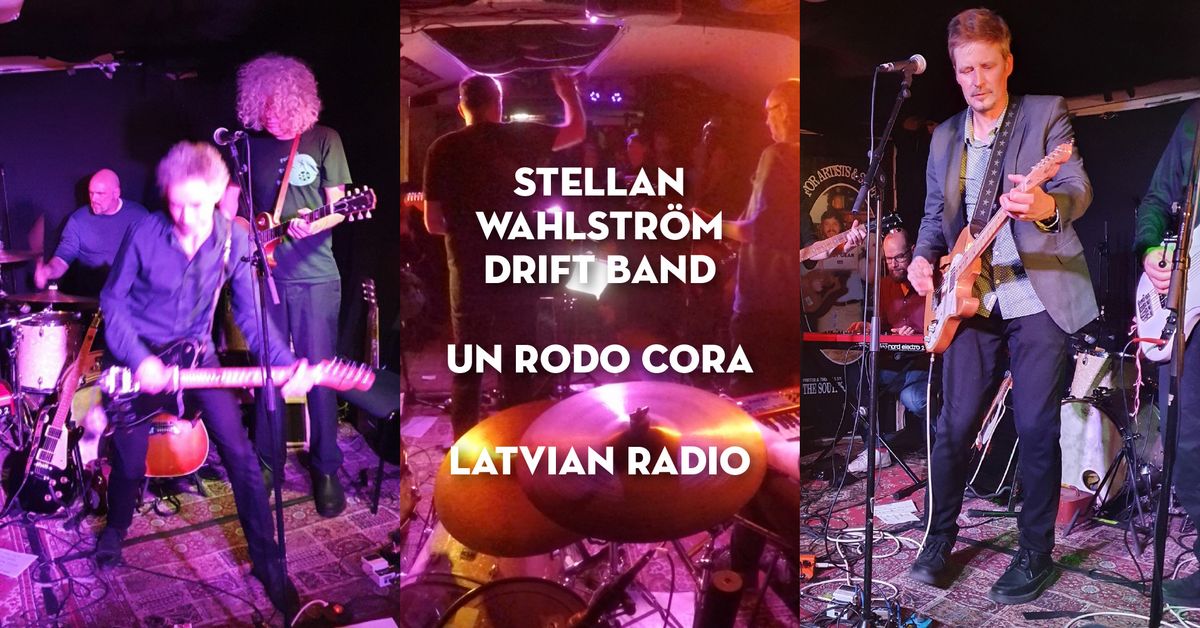 LIVE: Latvian Radio, Un Rodo Cora & Stellan Wahlstr\u00f6m Drift Band - BELPID-fest p\u00e5 Twang!