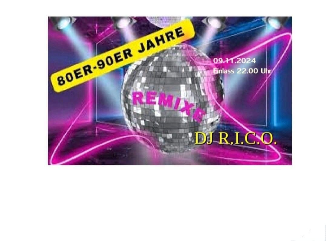 80er - 90er Jahre Party