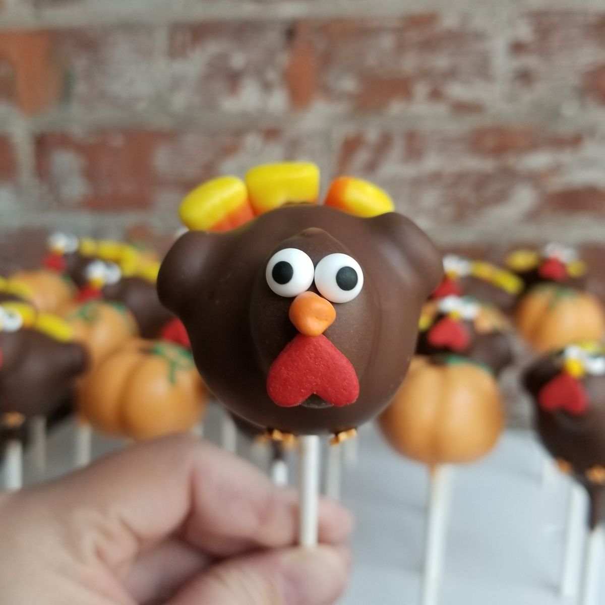 Turkey Cake Pop Decorating Class