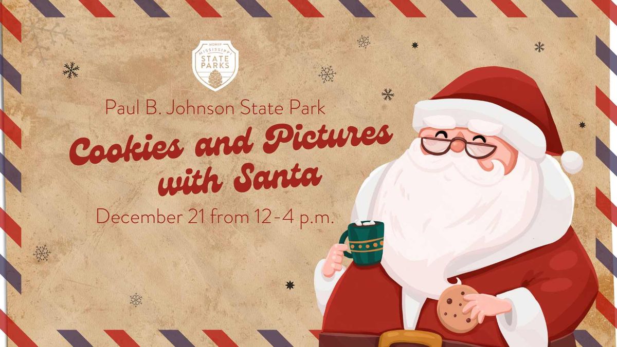 Paul B. Johnson State Park Cookies and Pictures with Santa