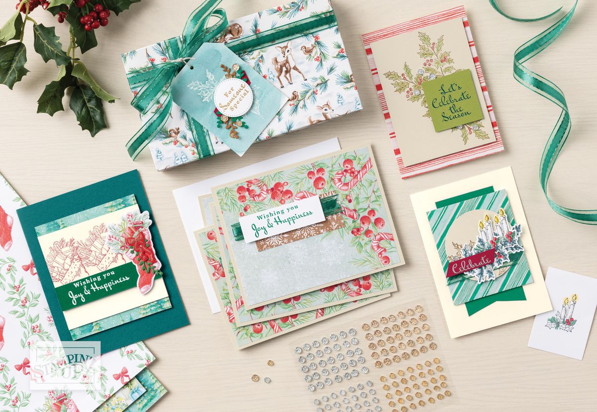 Sentimental Christmas Stamp Class