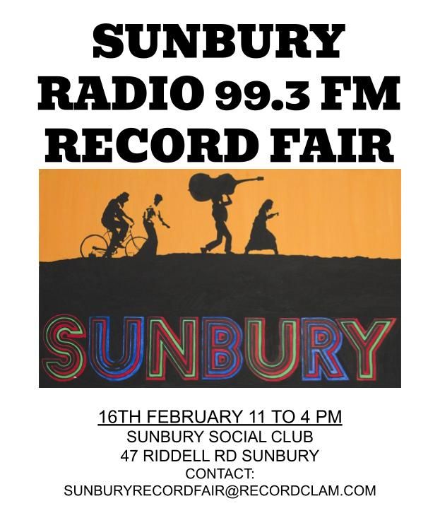 Sunbury Radio Record Fair 