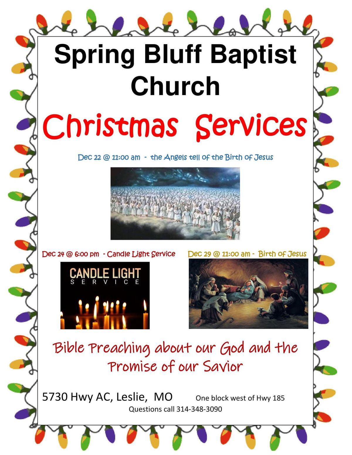 Advent Season Worship Service