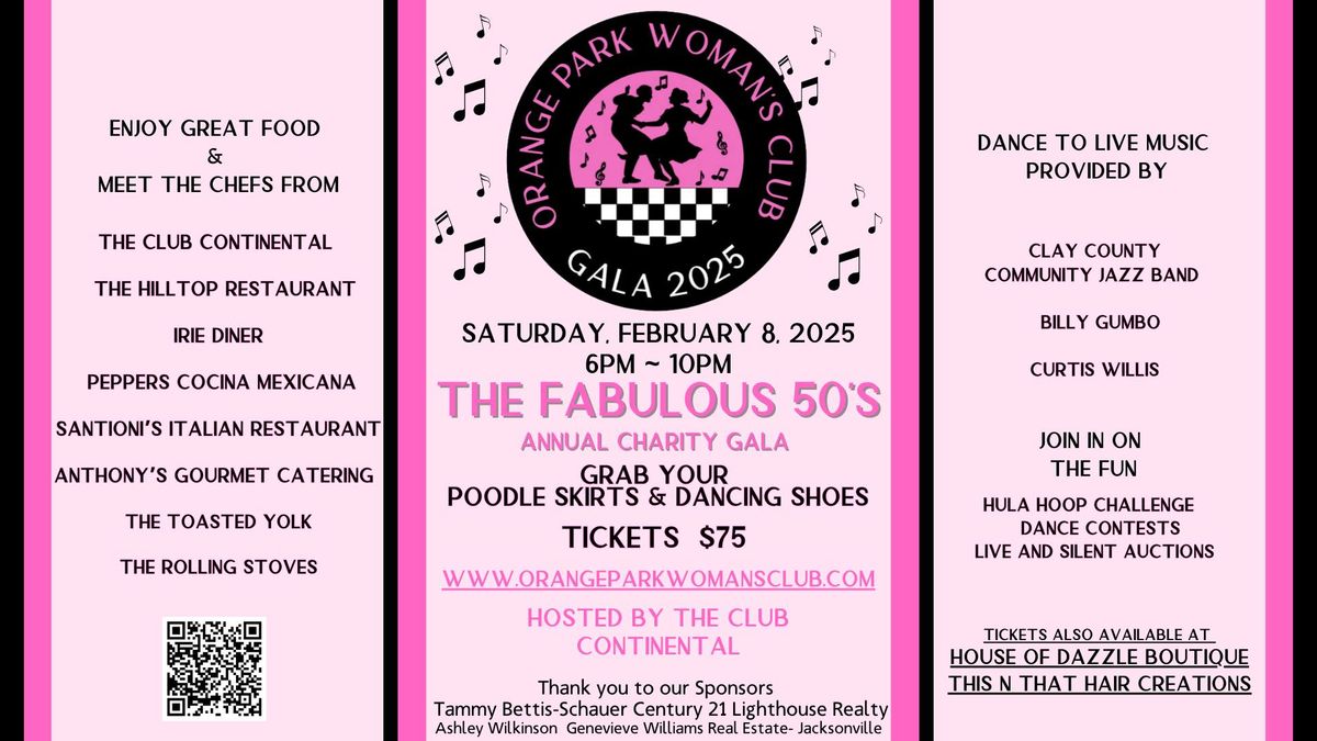 The Fabulous 50's - 3rd Annual Charity Gala