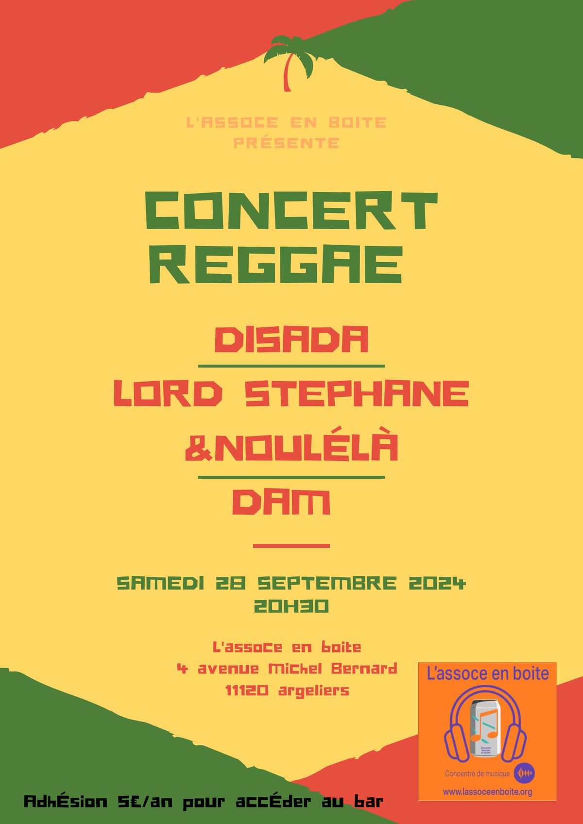 CONCERT REGGAE 