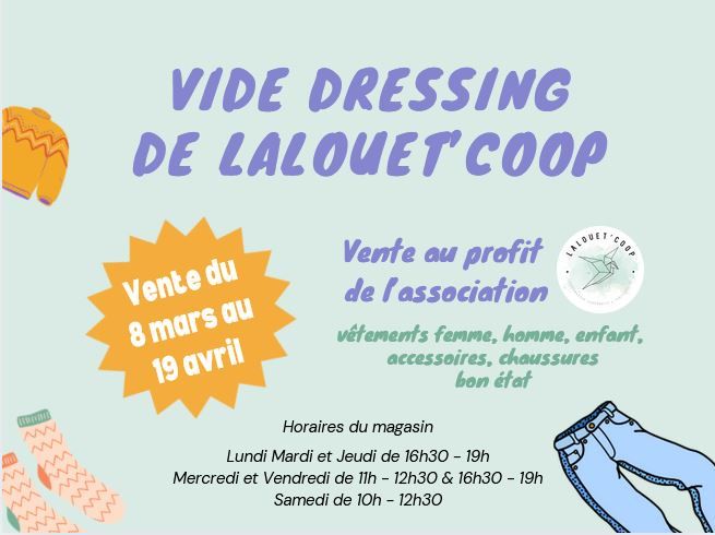 Vide dressing de Lalouet'Coop