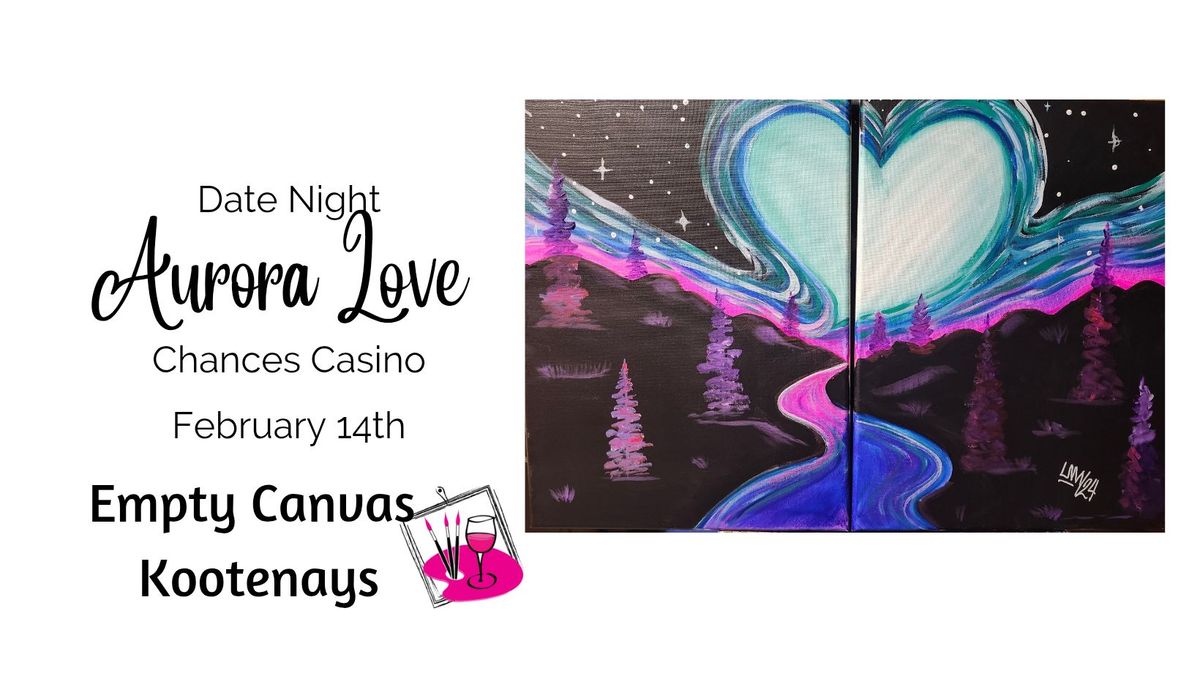 Empty Canvas Date Night - Aurora Love 