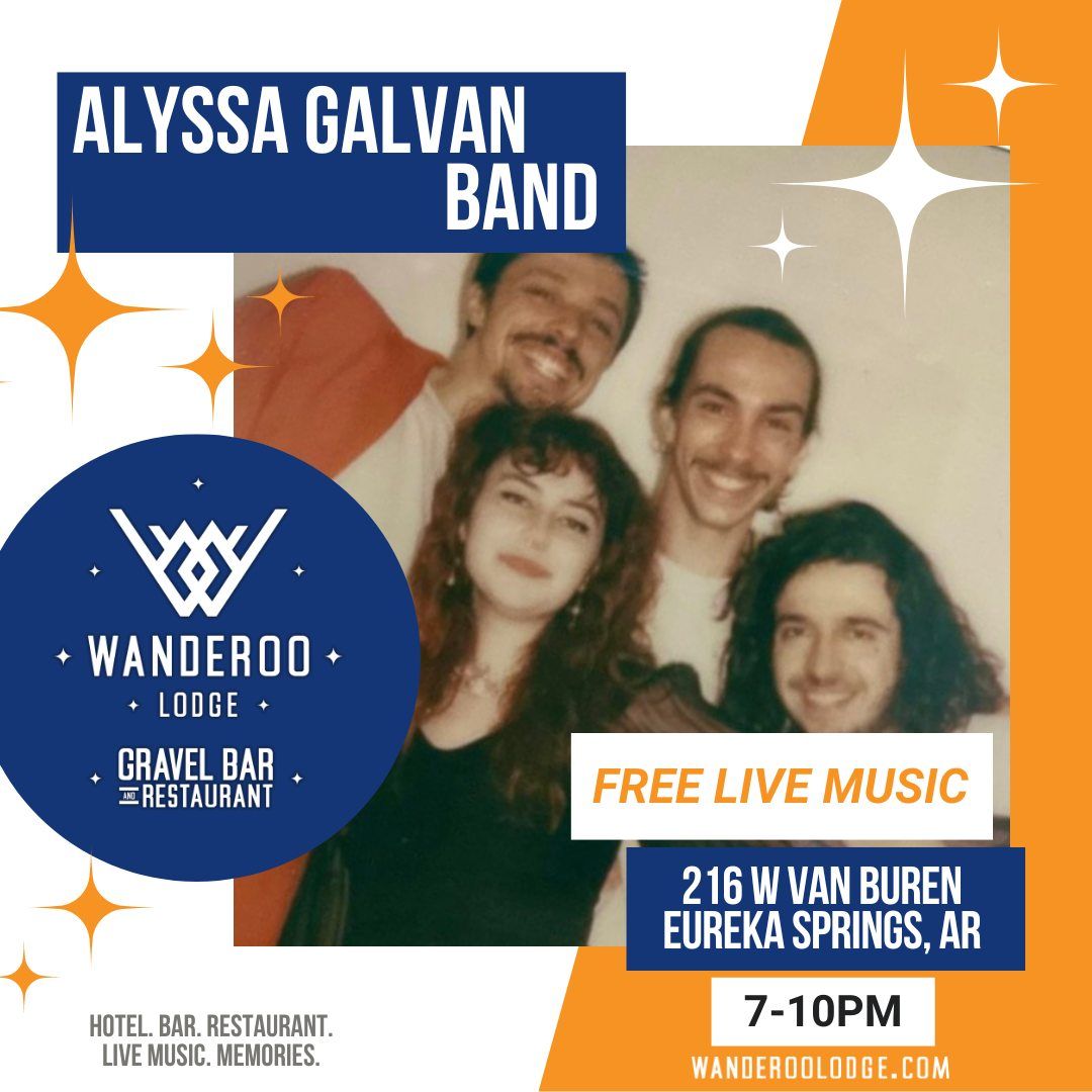 Alyssa Galvan Band LIVE at the Gravel Bar at Wanderoo Lodge