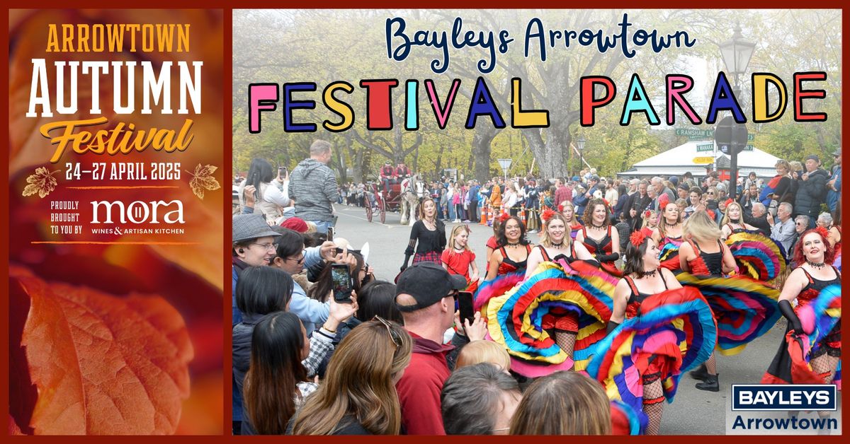 Bayleys Arrowtown Festival Parade