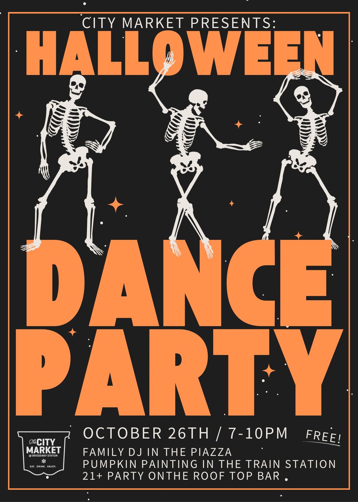 Halloween Dance Party at City Market