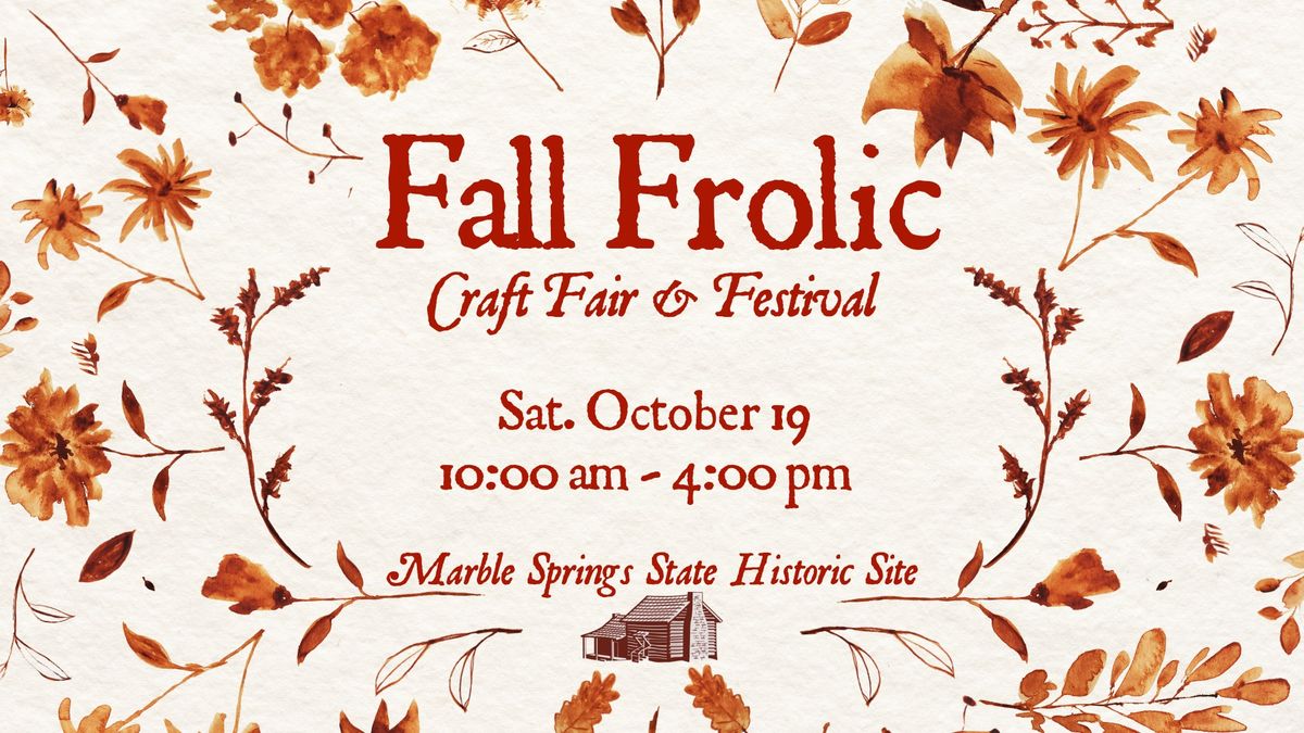 Fall Frolic Craft Fair & Festival