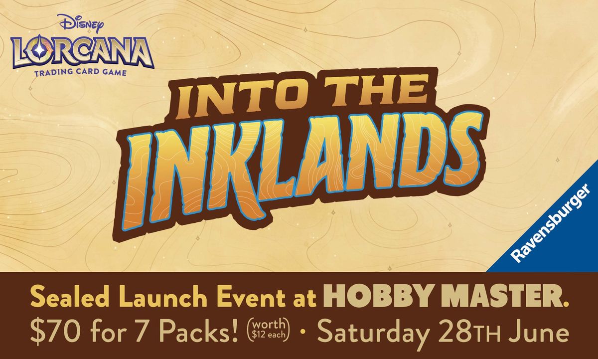 Disney Lorcana: Launch Sealed Event - Into the Inklands at Hobby Master Events