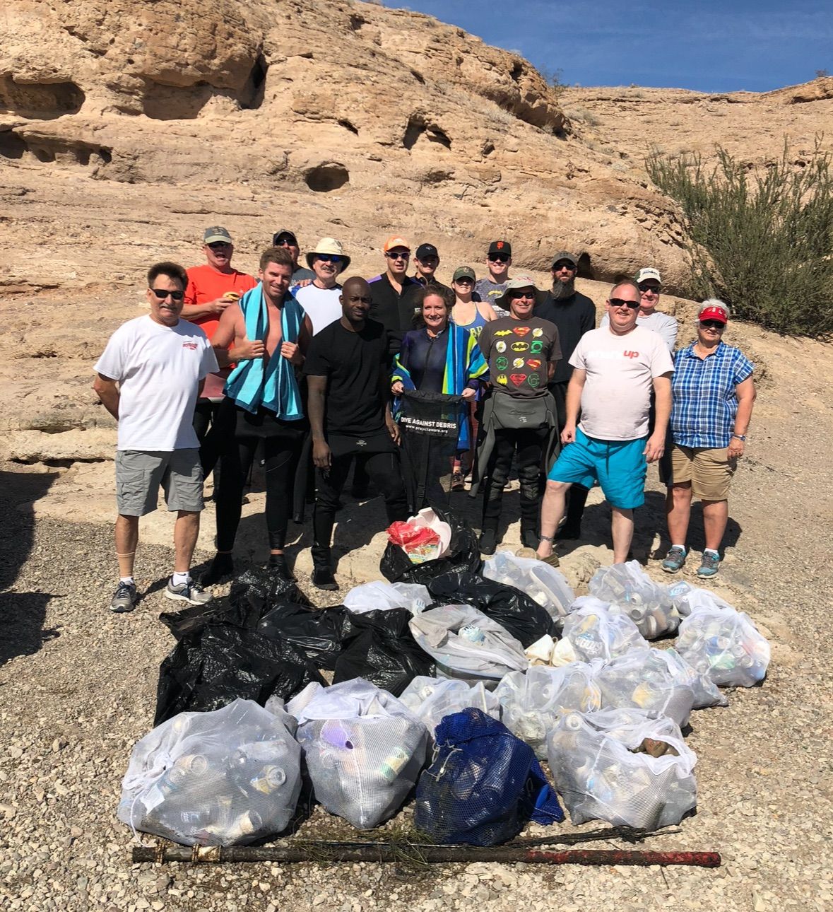 Lake Mead Marina Cleanup